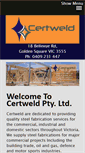 Mobile Screenshot of certweld.com
